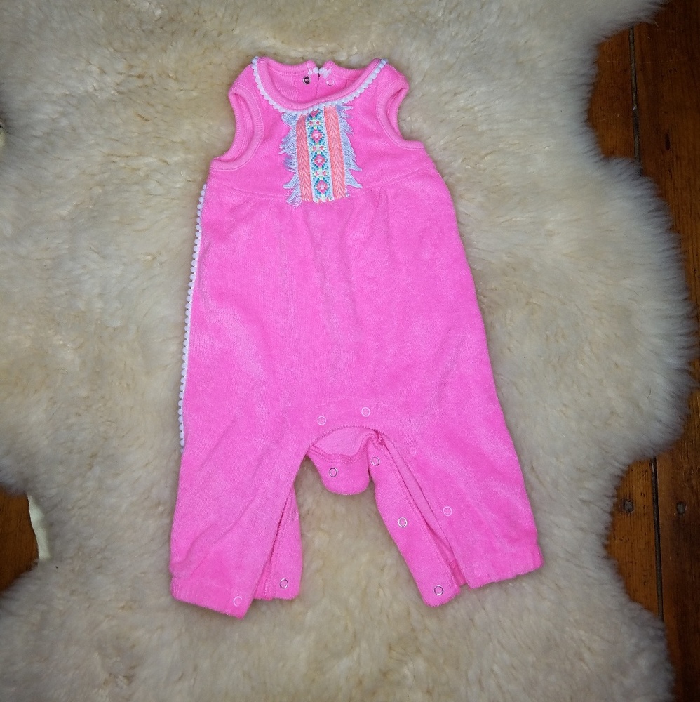 0-3 month pants romper